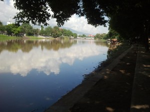 A photo from my ride into Chiang Mai, all by myself. I'm so proud of me!