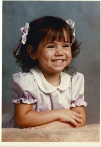 3rd birthday: got my ears pierced.