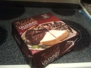 This may or may not have helped take the edge off of the pressure I felt at the beginning of the night.  Special thanks to Trader Joe!