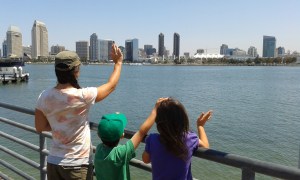 Saying goodbye to San Diego from the Coronado pier.